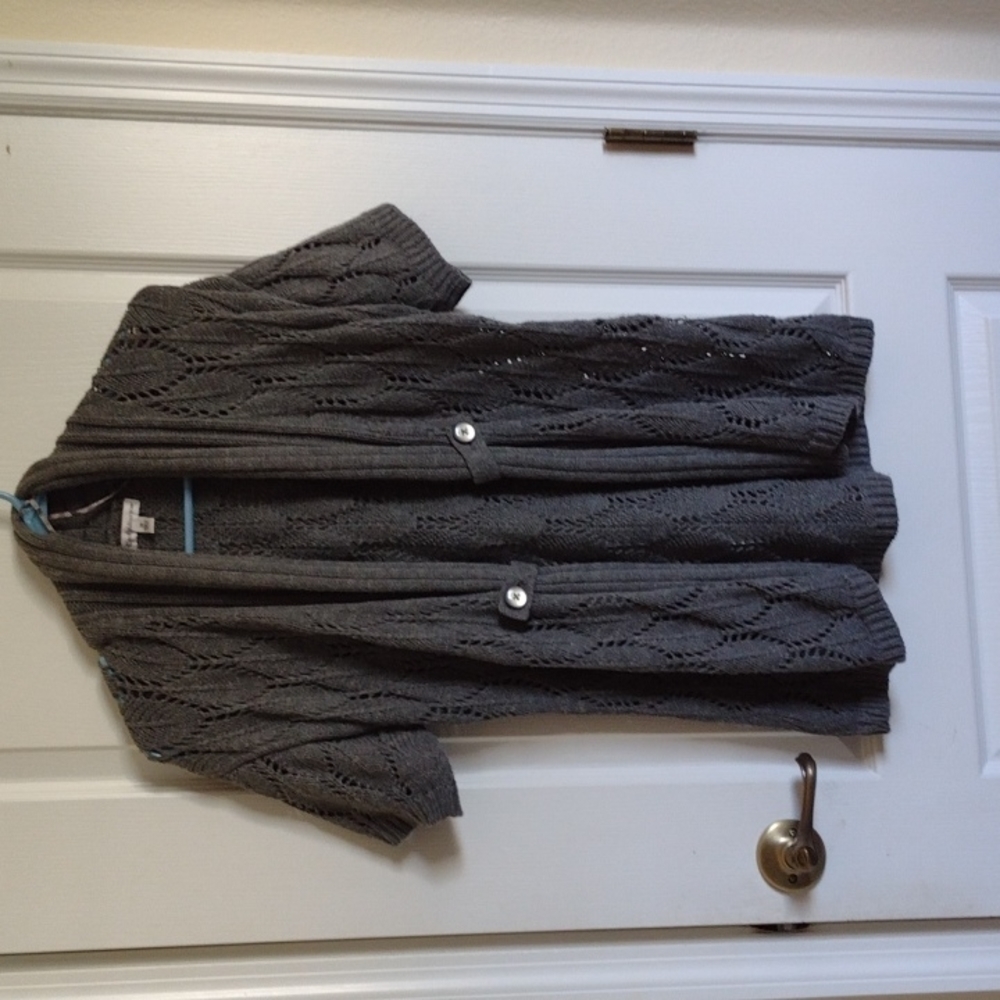 CROFT & Barrow, Grey Cardigan